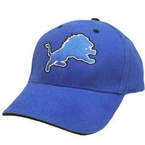  HAT CAP DETROIT LIONS BLUE BLACK NFL FOOTBALL MICHIGAN 