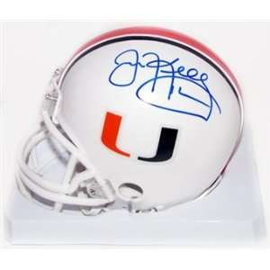  Kelly Autographed University of Miami Hurricanes Football Mini Helmet