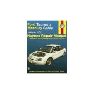 ford taurus mercury sable 1996 2005 hayne s automotive repair manual