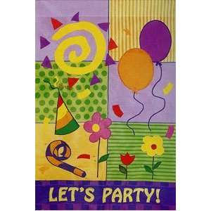  Lets Party Flag 29x43 Patio, Lawn & Garden