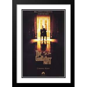Godfather, Part 3 20x26 Framed and Double Matted Movie Poster   Style 