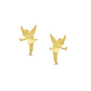  Childs 14K Tinkerbell Stud Earrings LICENSE Jewelry
