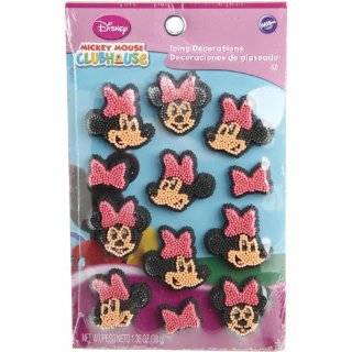   Mickey Mouse and Minnie Mouse Cupcake Rings Toppers 