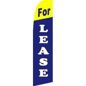  FOR LEASE Swooper Feather Flag 
