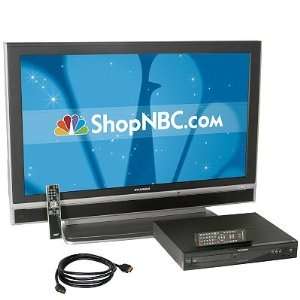  Sylvania 42 1080p LCD HDTV, Blu ray Player & HDMI Cable 