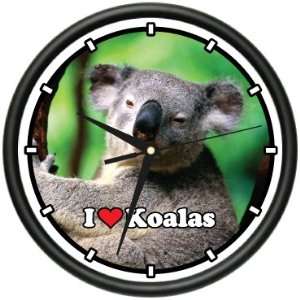  KOALA Wall Clock bear zoo animal baby australian gift 