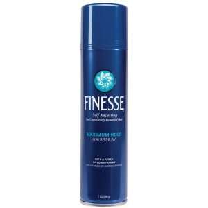  Finesse Maximum Hold Aerosol Hair Spray 7 oz. (Pack of 6 