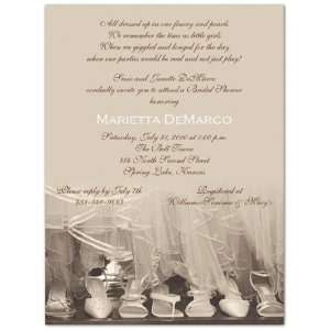  To The Point Bridal Shower Invitations 
