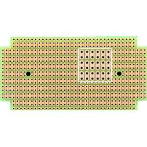   Hole Pads, 1 Sided PCB, 2.05 x 4.05 in (52.1 x 102.9 mm) Electronics