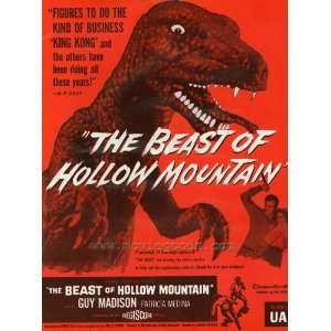  Beast of Hollow Mountain (1956) 27 x 40 Movie Poster Style 