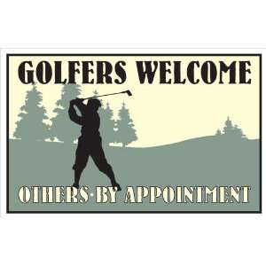   Metal Sign   Life is a game? GOLF IS SERIOUS