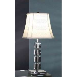  Table Lamp Contemporary Style in Brush Steel Finish