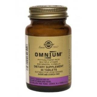 Solgar   Omnium Multiple Vitamin, 60 tablets