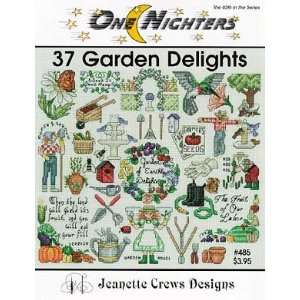  37 Garden Delights   Cross Stitch Pattern Arts, Crafts 
