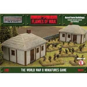  Flames of War Rural Farm Buildings Toys & Games