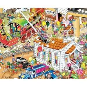  Ceaco Jigsaw Puzzle   Comic Relief   who started this mess 