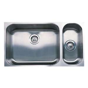  Blanco 440256 32 S. Steel Double Bowl Kitchen Sink