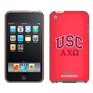  USC Alpha Chi Omega letters on iPod Touch 4G XGear Shell 