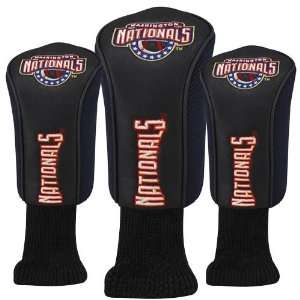   Nationals Tri Pack Mesh Headcovers 460cc Driver NEW
