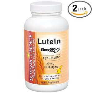  Botanic Choice Lutein 20 Mg Bottle (Pack of 2) Health 
