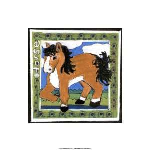   Whimsical Horse Poster by Lisa Choate (13.00 x 19.00)