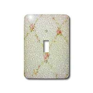  Florene Abstract Floral   Dainty Floral III   Light Switch 
