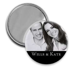  Wills and Kate Royal Wedding Photo 2.25 inch Pocket Mirror 