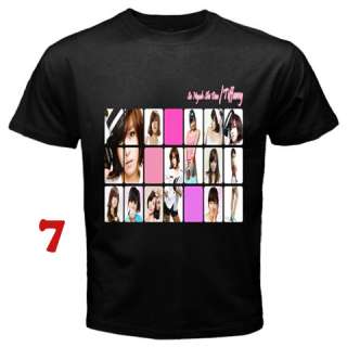 SNSD Girls Generation T Shirt S 3XL   Assorted Style (Black)  