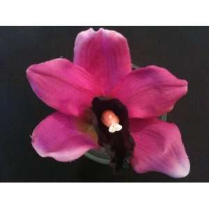  Tanday (Purple) Exotic Real Touch Cymbidium Orchid Flower 
