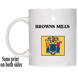    US State Flag   BROWNS MILLS, New Jersey (NJ) Mug 