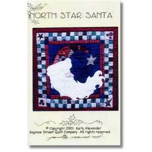 North Star Santa Wallhanging Pattern 