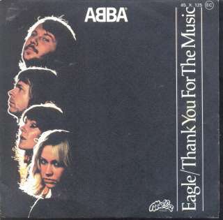 Abba   Eagle / Thank You French 1977 PS 7  