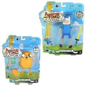  Adventure Time 5 Inch Jake and Finn Action Figure Case 