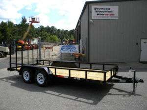 2012 Anderson LST616 Utility Trailer 6 x 16 with LED Lights  