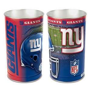  New York Giants NFL Tapered Wastebasket (15 Height)