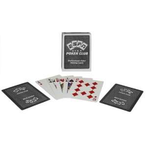  ESPN Poker Club Black Deck of Playing Cards  Standard 