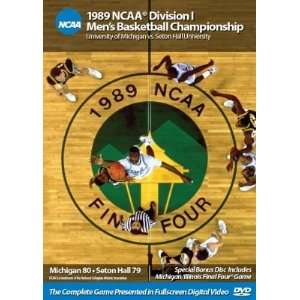  1989 NCAA Championship Michigan vs. Seton Hall Sports 