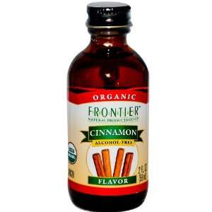Frontier Cinnamon Flavor CERTIFIED ORGANIC 2 fl. oz. Bottle  