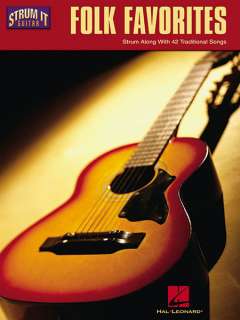 Folk Favorites   Easy Strum It Guitar Chords Songs Book  