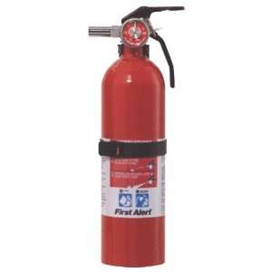   Alert Rechargeable Recreation Fire Extinguisher UL Rated 5 BC (White