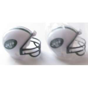 NFL Football Mini Helmets New York Jets Pencil Toppers Vending Toys 