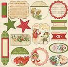 Melissa Frances Deck the Halls Collection Christmas 12 x 12 Cardstock 