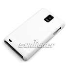 White Double Layer Hard Case Cover Samsung Infuse 4G  