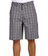 Ashworth   Multi Plaid Microfiber Short