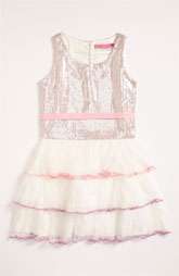 Le Pink Sequin Dress (Little Girls & Big Girls) $100.00