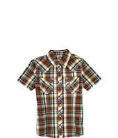True Religion Kids Boys S/S Rocky Plaid Western Shirt (Toddler/Little 
