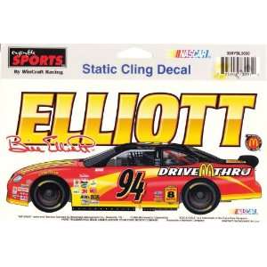  Static Cling Decal Bill Elliott Automotive
