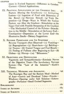 Mechanics Digestive Tract Alvarez 1922 1st ED Reprint  