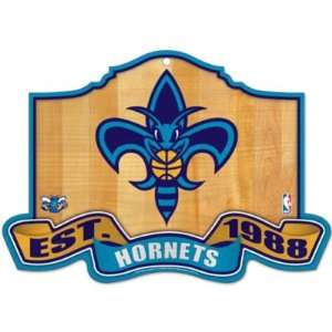  Wincraft New Orleans Hornets Wood Sign