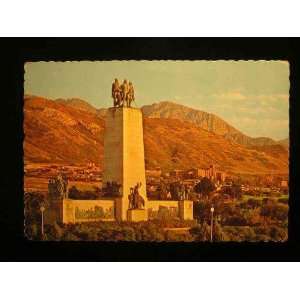  This Is the Place Monument, Salt Lake City, Utah 50s PC 
